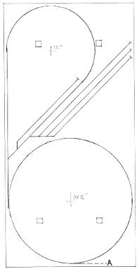 Fiddle yard track plan